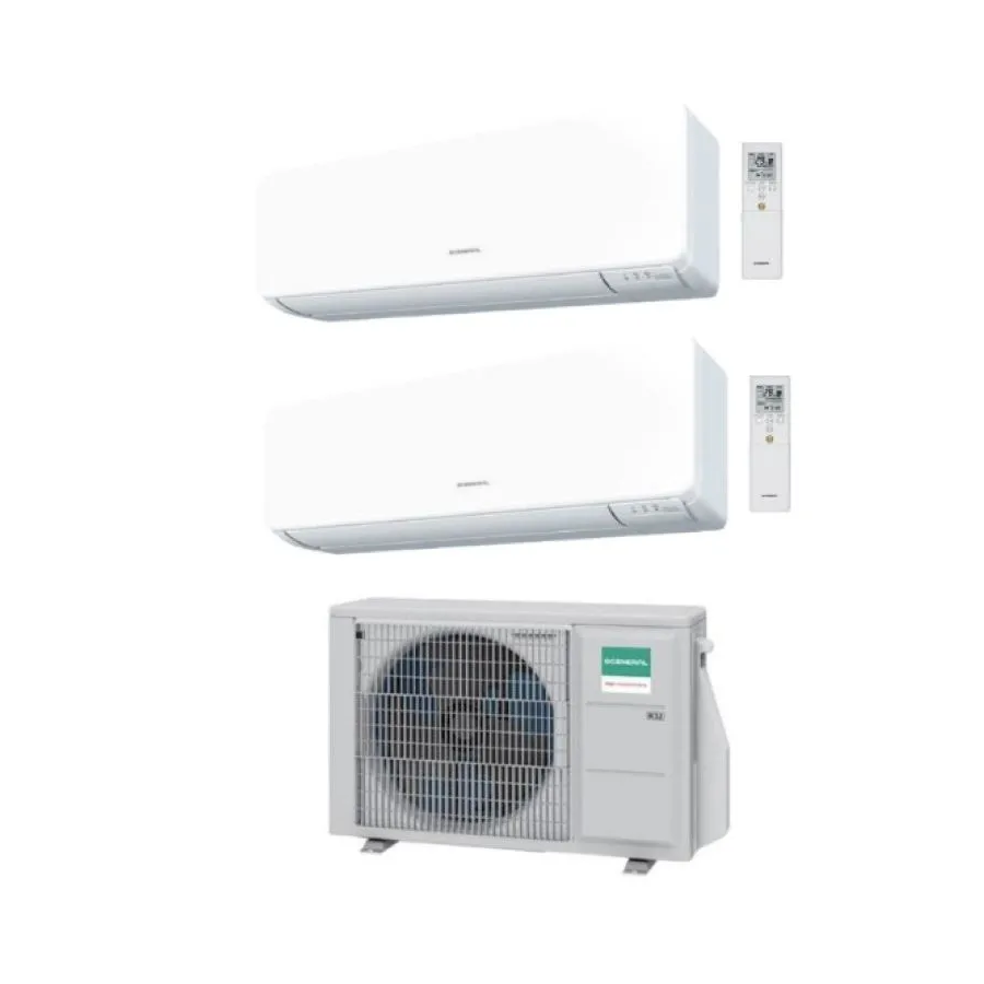 Fujitsu General KM Dual Split WiFi | Climatizzatore Inverter R32 per 2 Ambienti