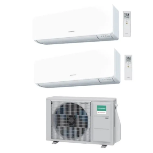 Fujitsu General KM Dual Split WiFi | Climatizzatore Inverter R32 per 2 Ambienti
